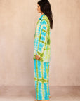 SHIBORI SILK SET