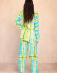 SHIBORI SILK SET