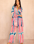 SHIBORI SILK SET