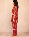 SHIBORI SILK SET