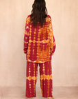SHIBORI SILK SET