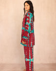 SHIBORI SILK SET