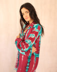 SHIBORI SILK SET