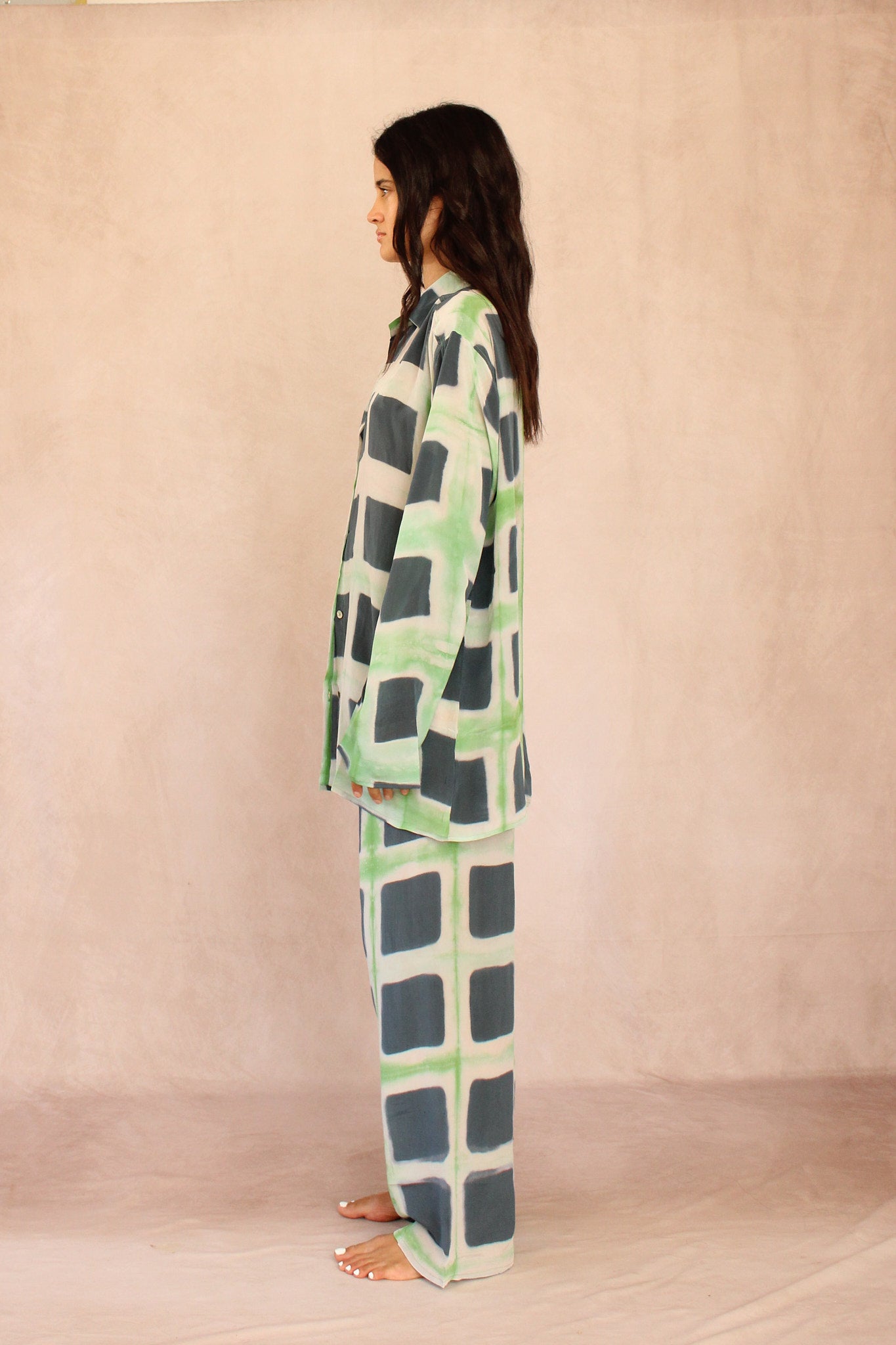 Square Graphic Silk Set