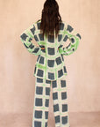 Square Graphic Silk Set