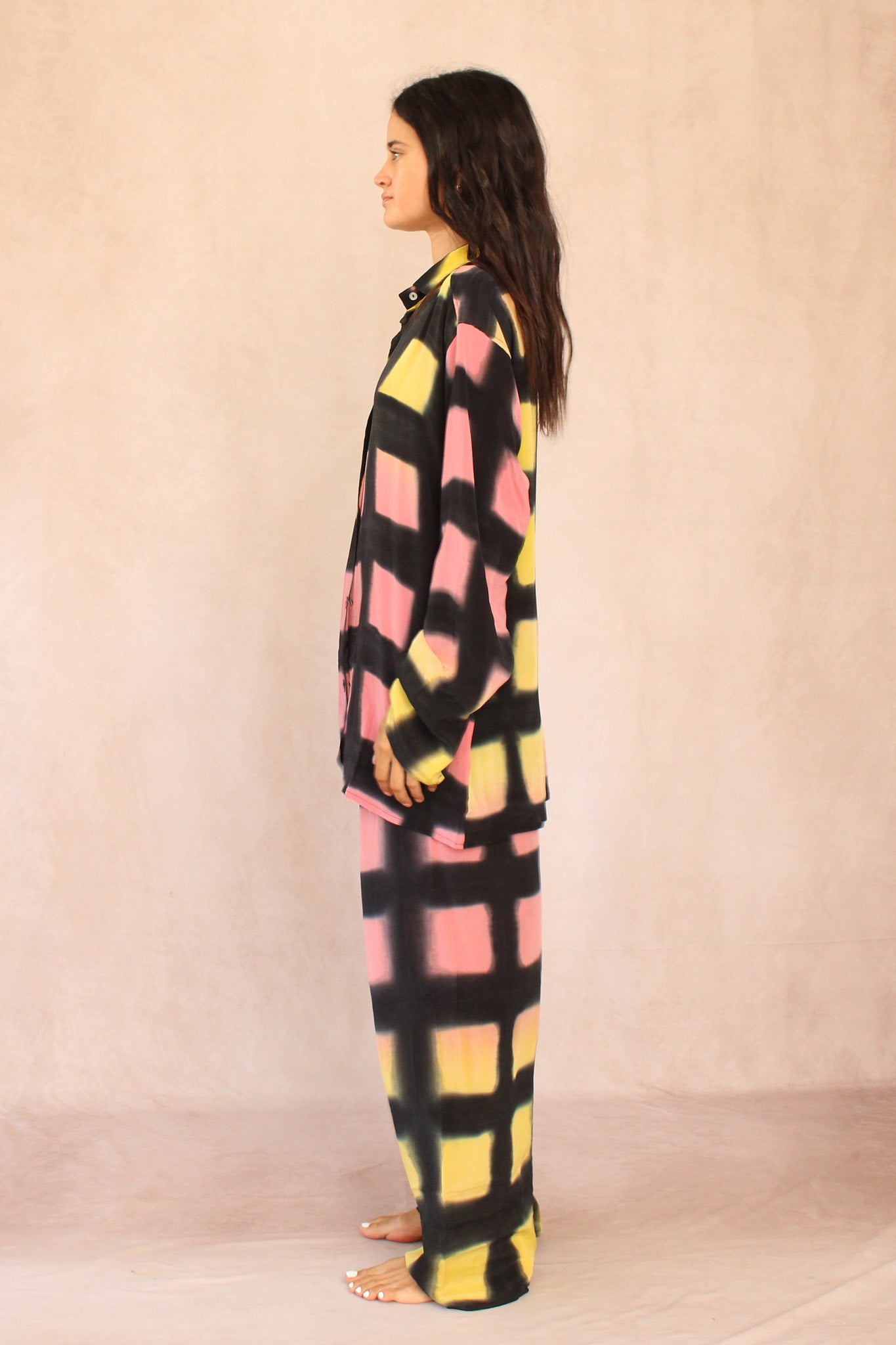 Square Graphic Silk Set