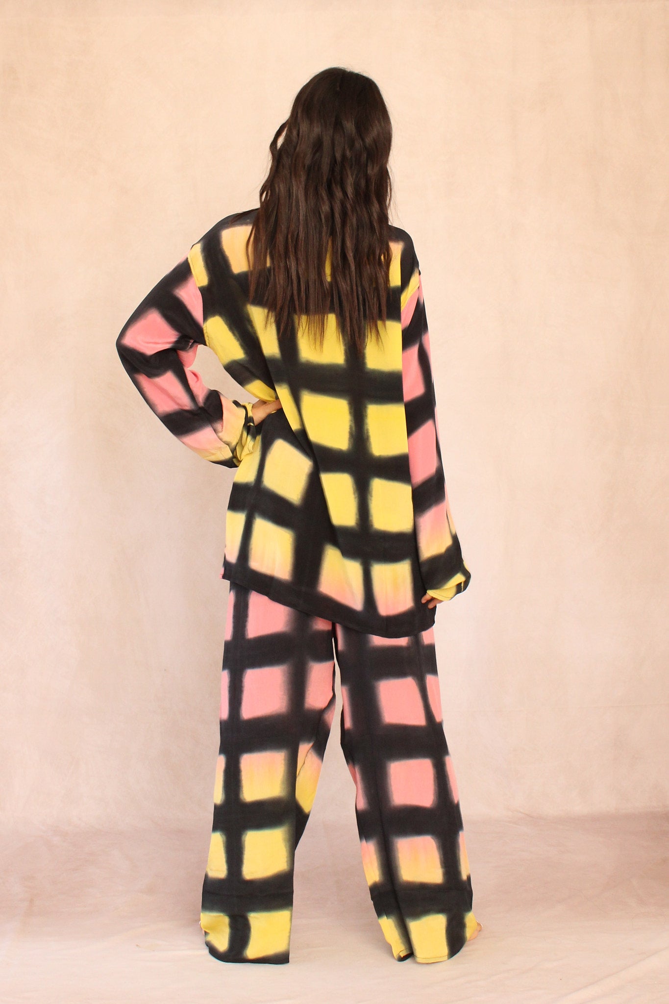 Square Graphic Silk Set