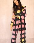 Square Graphic Silk Set