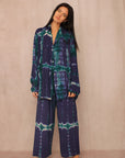 SHIBORI SILK SET