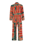 SHIBORI SILK SET