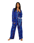 SHIBORI SILK SET