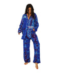 SHIBORI SILK SET