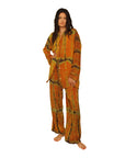 SHIBORI SILK SET