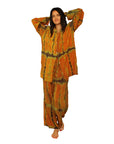 SHIBORI SILK SET