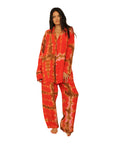 SHIBORI SILK SET
