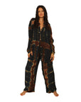 SHIBORI SILK SET