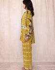 SHIBORI SILK SET SUNSHINE YELLOW