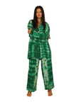 SHIBORI SILK SET