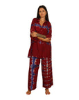 SHIBORI SILK SET