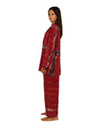 SHIBORI SILK SET