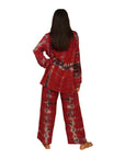 SHIBORI SILK SET