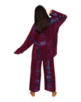 SHIBORI SILK SET