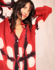 Moon Dye Red Silk Set