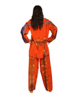 SHIBORI SILK SET