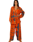 SHIBORI SILK SET