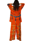 SHIBORI SILK SET