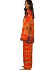 SHIBORI SILK SET