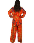 SHIBORI SILK SET