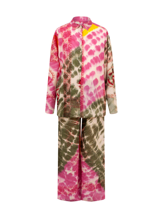 Cotton Mantra Bombay Tie Dye Set OM Collection