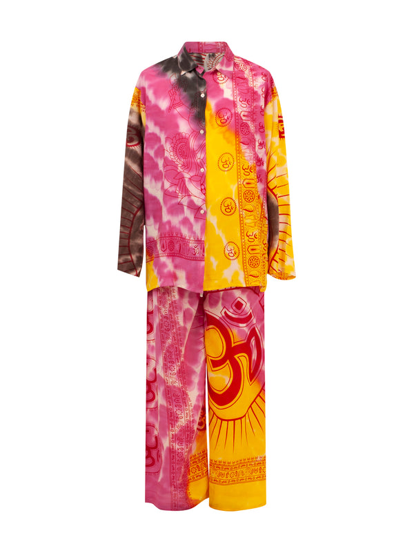 Cotton Mantra Jaipur Tie Dye Set OM Collection