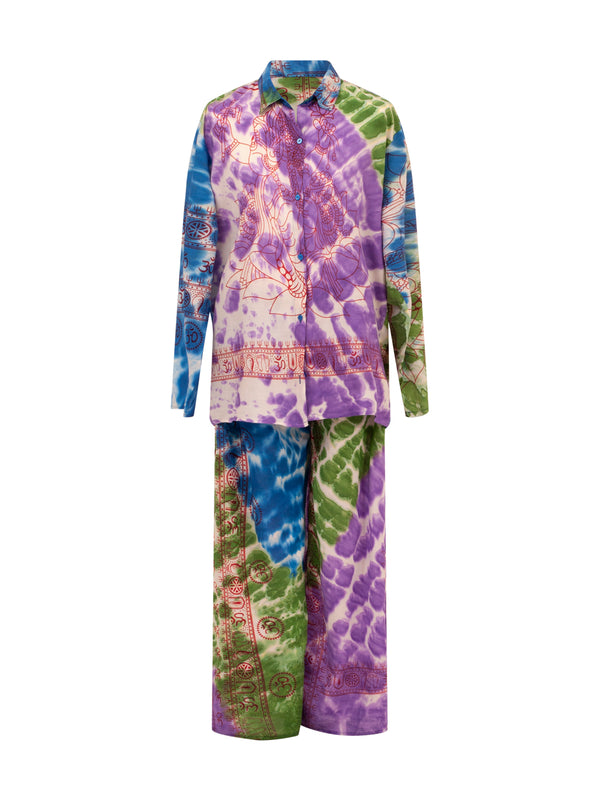 Cotton Mantra Maldives Tie Dye Set OM Collection