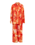 Mantra Cotton Tie Dye Set Orange