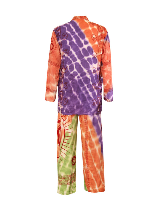 COTTON MANTRA NOSARA TIE DYE SET OM COLLECTION