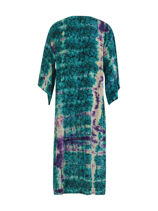 SHIBORI SILK KIMONO