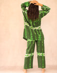 SHIBORI SILK SET