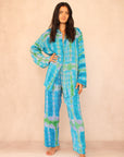 SHIBORI SILK SET