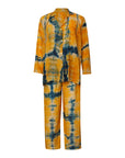 SHIBORI SILK SET