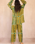 SHIBORI SILK SET