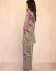 SHIBORI SILK SET