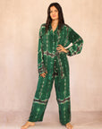 SHIBORI SILK SET