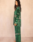SHIBORI SILK SET