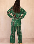 SHIBORI SILK SET
