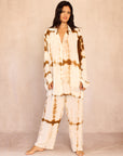 SHIBORI SILK SET