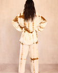 SHIBORI SILK SET