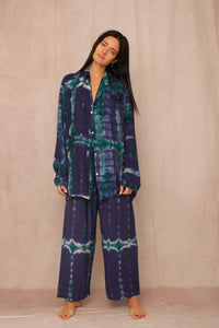 SHIBORI SILK SET