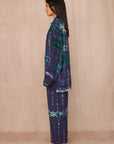 SHIBORI SILK SET